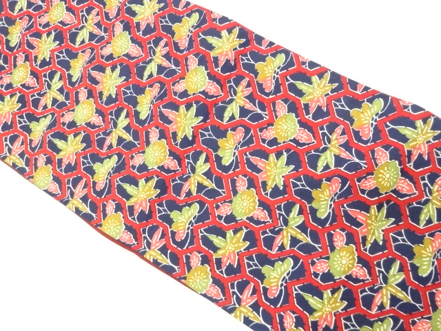 JAPANESE FUKURO OBI / BISHAMON KIKKO PATTERN